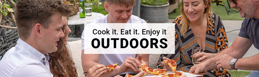 amica pizza ovens cooking outdoors